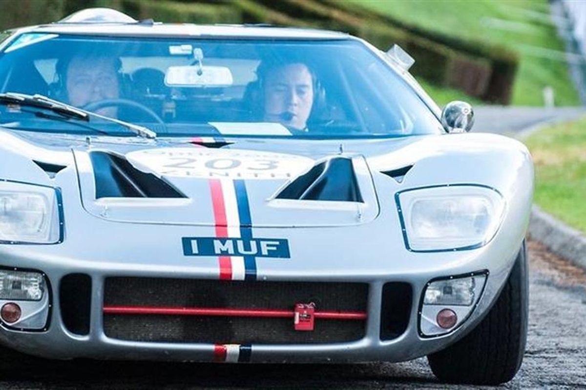 Smith, Cottingham in their Ford GT40 take Tour Auto Optic 2ooo victory